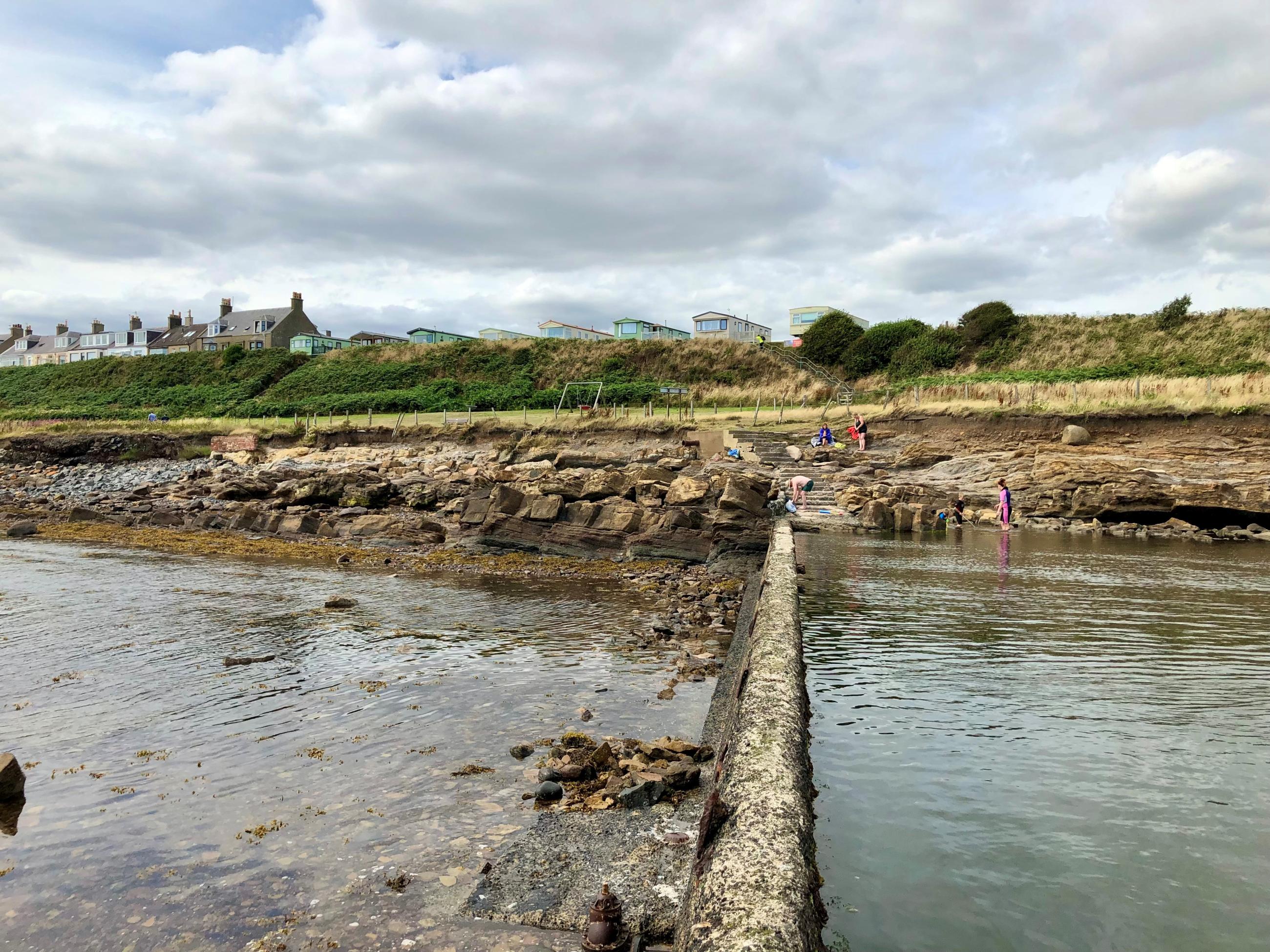 Wild swimming in Fife